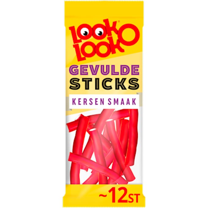 Look-O-Look Gevulde Kersen Sticks