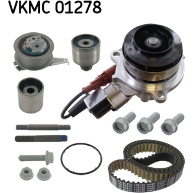 Waterpomp+distributieriem set SKF VKMC 01278