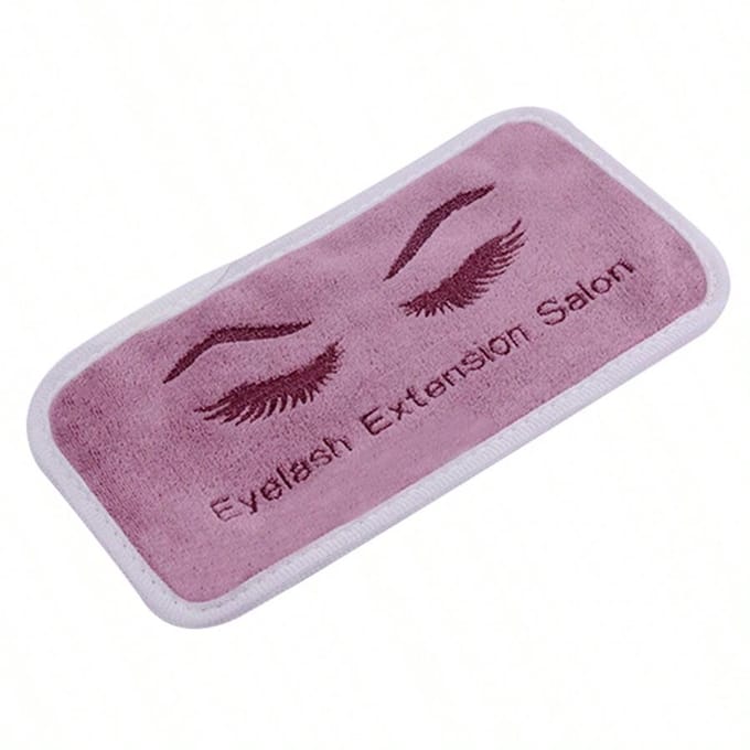 1 st Professionele Wimperextensie Voorhoofd Zachte Handdoek Sticker Houder Geënte Wimperkussentjes Bakje Palet Wimperhouder Schoonheidssalon Accessoires Gereedschap