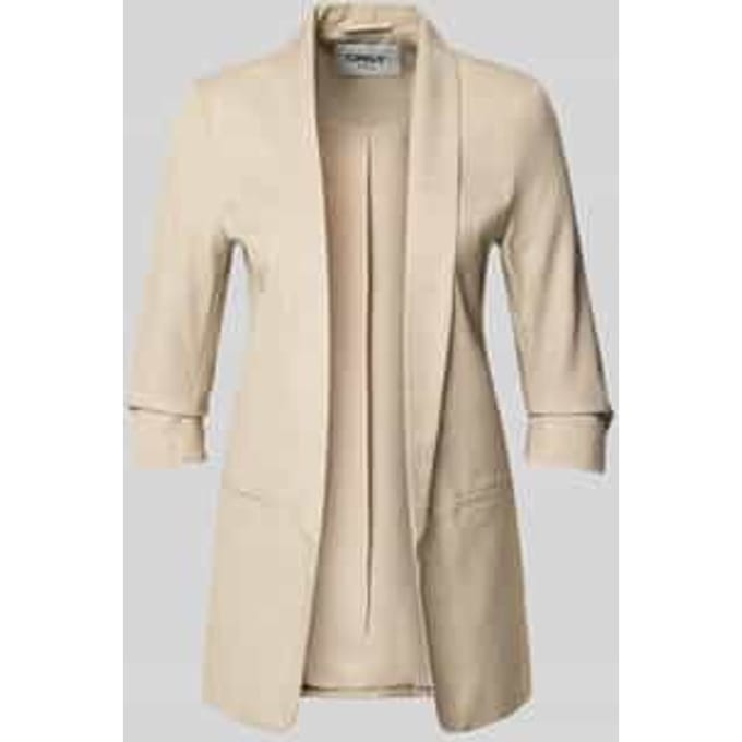 Regular Fit longblazer met 3/4-mouwen model 'ELLY'