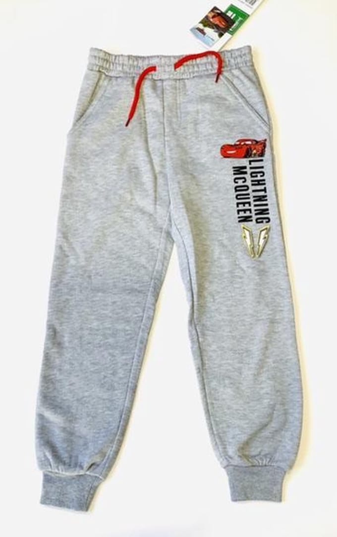 Disney Cars Joggingbroek - grijs - maat 122/128 (8 jaar)