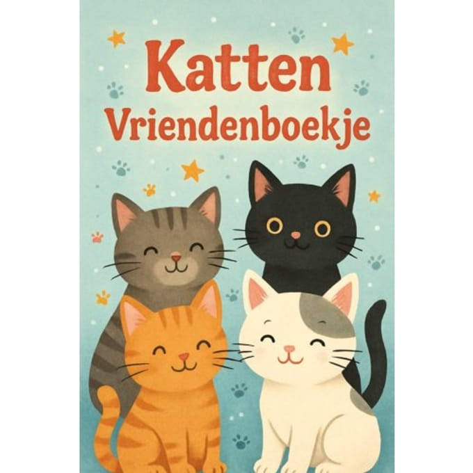 Katten Vriendenboekje - Andries B.V.