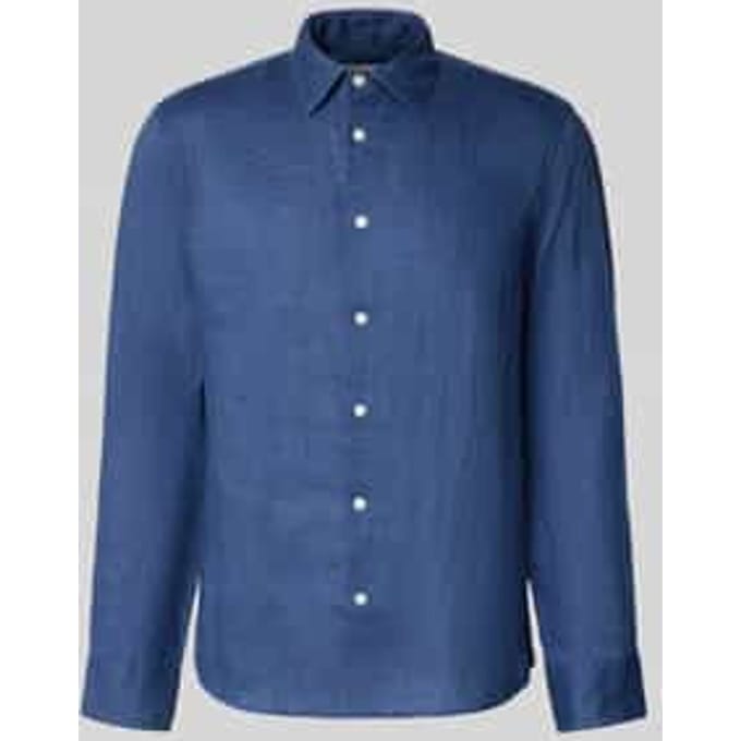 regular fit vrijetijdshemd van puur linnen model 'REGKYLIAN'