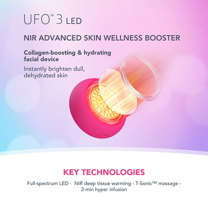 FOREO UFO™ 3 LED | NIR & Full-Spectrum LED Hydrating Facial