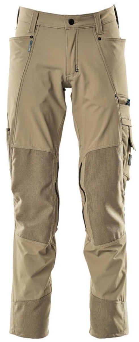 Mascot Advanced Broek met kniezakken 17179-311 - lichtkhaki - C54 - 76