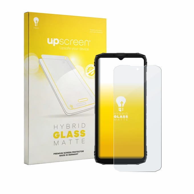 upscreen - Screenprotector voor Doogee Blade 10 Energy - Folie Beschermfolie Beschermglas matte