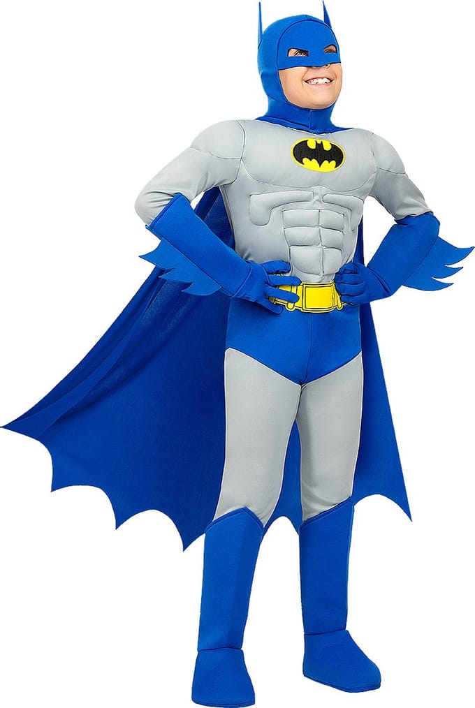 Funidelia | Deluxe Batman: The Brave and the Bold Kostuum - Maat: 135 - 152 cm