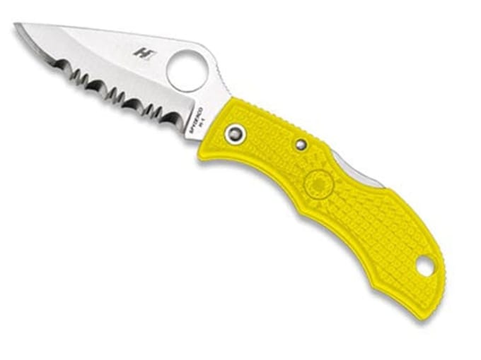 Spyderco Zakmes Ladybug 3 Lightweight Salt Yellow H-1 SE