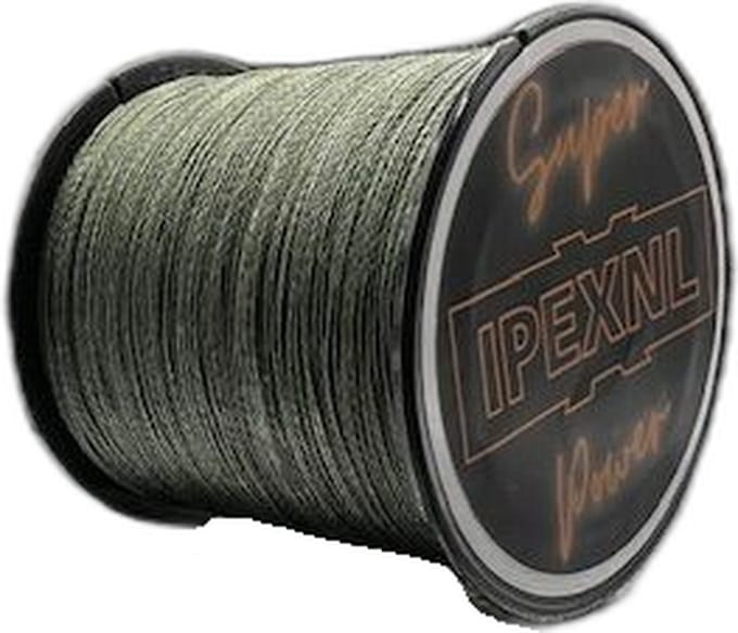 IPEXNL Super power 2 PE gevlochten super vislijn groen - 22.7kg - 0.37 mm van 300 meter type 5