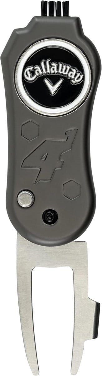 4-in-1 Golf Divot Tool - Unisex - Zwart - One Size