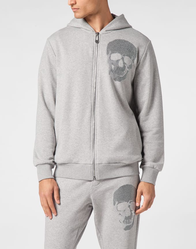 Sweatshirt Met Capuchon Skull
