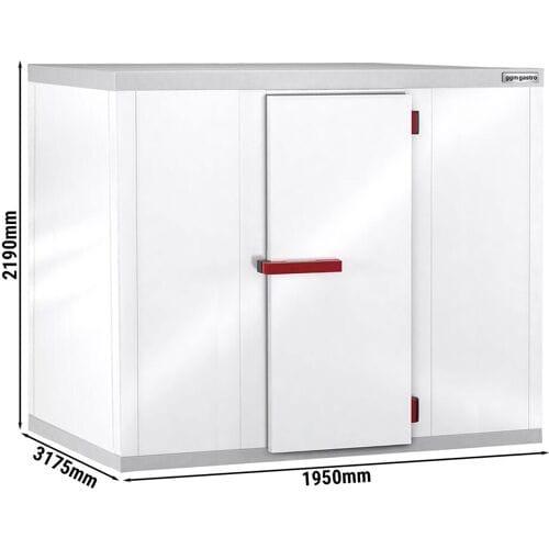 GGM Gastro Tiefkühlzelle - 1950x3170 - 10,15m³ Wit