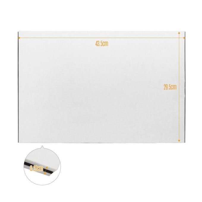 Panneau de Pickguard vierge pour guitare électrique de Construction à 3 plis, plaque à gratter en PVC noir