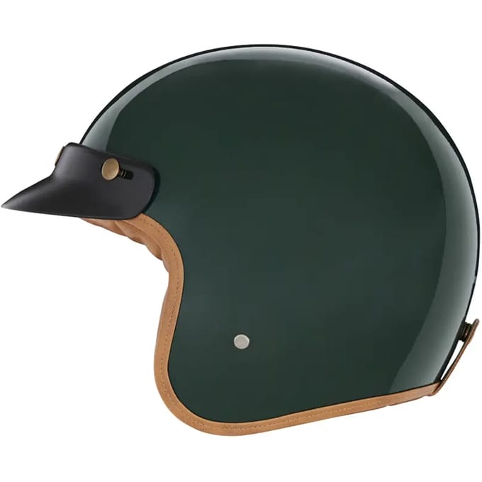 Jet motorhelm Nox N 243 VERT ANGLAIS