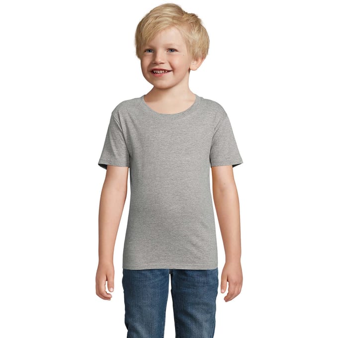 SOLS Kinderen/Kinderen Pioneer Melange T-Shirt (Grijs)