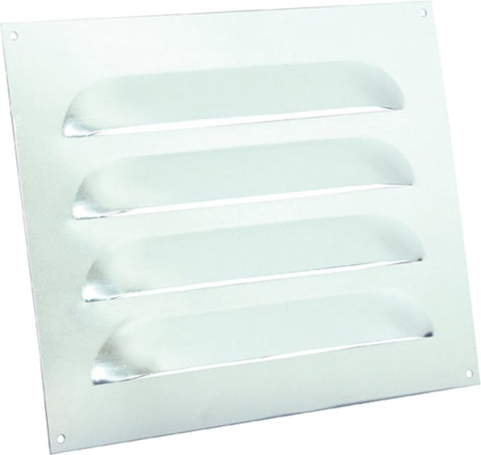 Nedco schoepenrooster 250x200mm - bold line - kleine schoep - aluminium