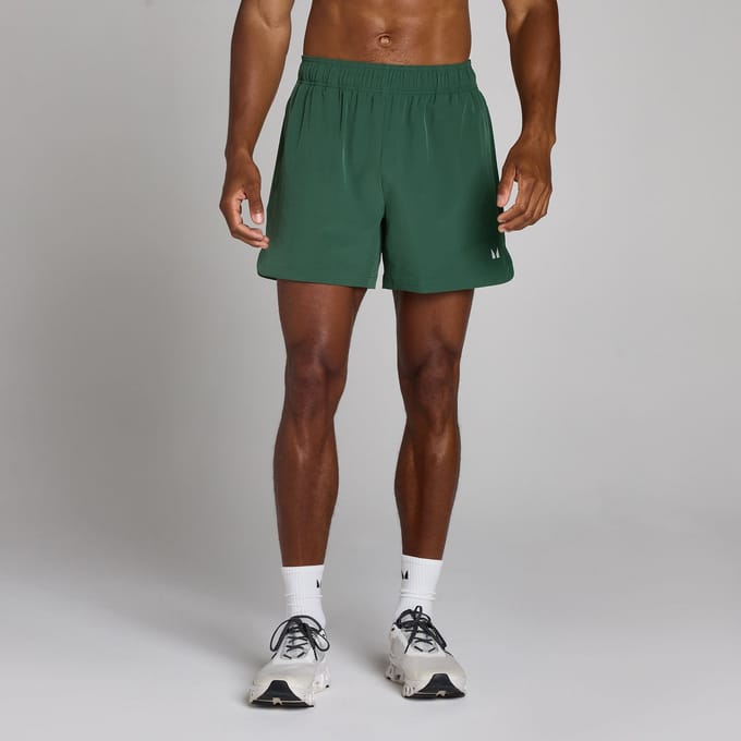 MP Heren Training 5  Geweven Short - Racing Green - XS