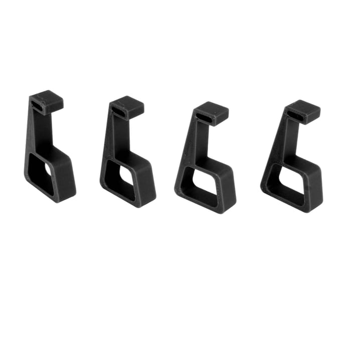 Koelpoten voor Gameconsole Antislip Stabiele Steunvoeten Standaard Console Accessoires zwart
