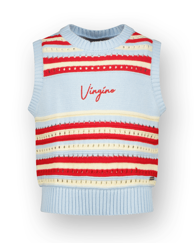 Vingino Girls Minny Pullover Ice Light Blue Größe: 10 | Strickjacken Outlet | kids | Blau