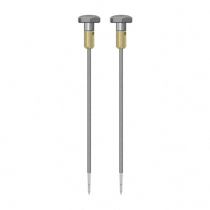 TS 012/200 rond elektrodenpaar 4 mm, geïsoleerd