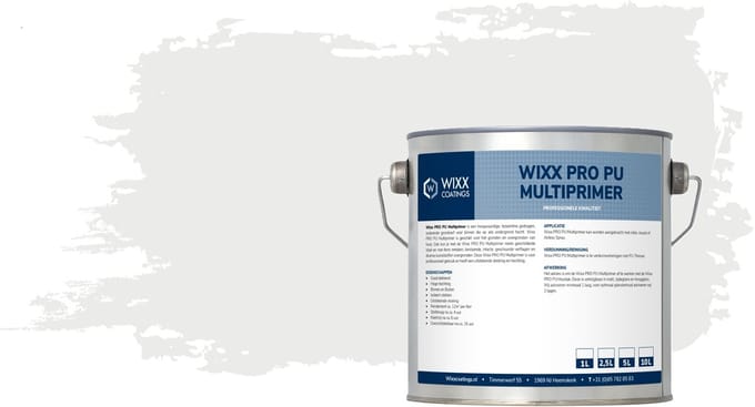 Wixx PRO PU Multiprimer - 20L - RAL 9003 | Signaalwit