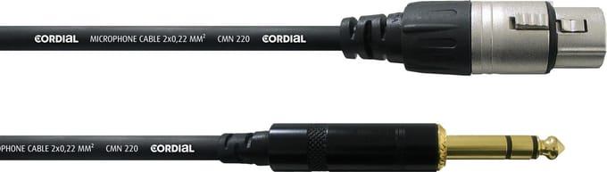 Cordial CFM 0.3 FV Microkabel 0,3 m - Microfoonkabel