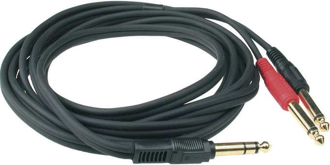 Klotz Insertkabel / jack, 2 m AY1-0200, goudcontacten - Insert kabel