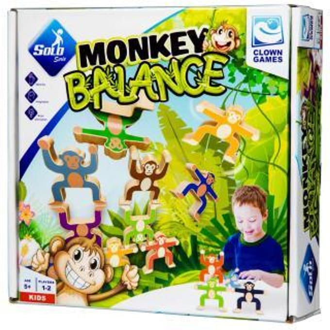 Clown Games Monkey Balance