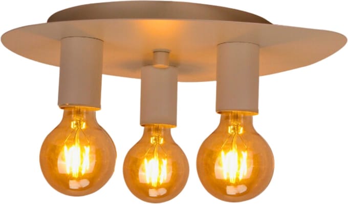 Chericoni Colorato Plafondlamp - 3-lichts - Creme - Metaal