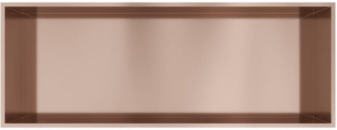 Hotbath &More Inbouwnis - 30 x 80 x 10 cm - Geborsteld Koper PVD