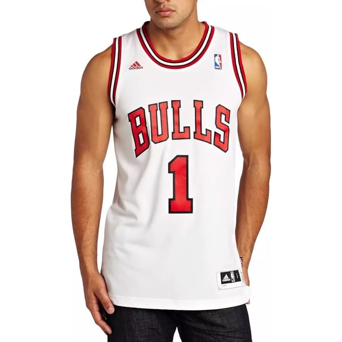 Adidas Basketbalshirt Unisex Wit U08972 XL white