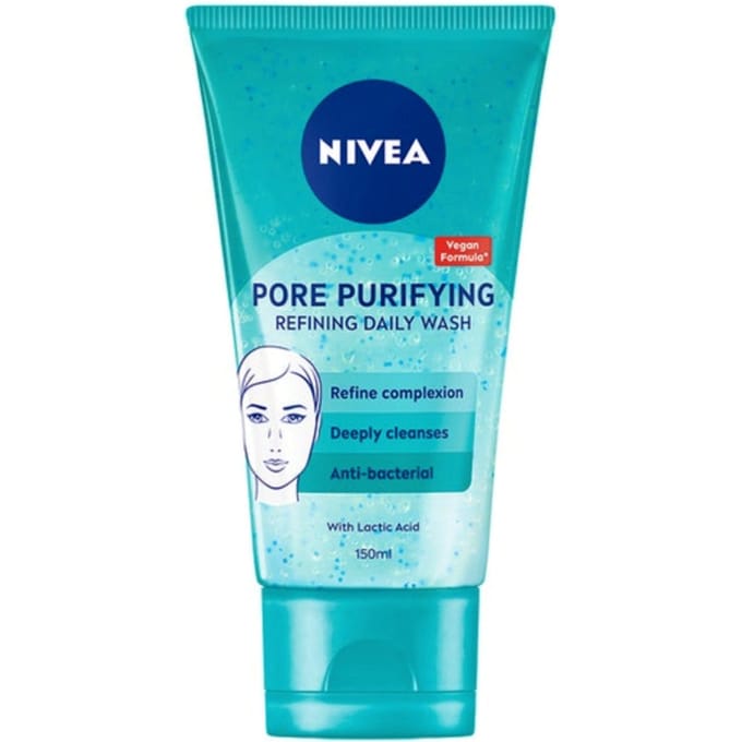 Nivea Pure Purifying Refining Daily Wash - 150 ml
