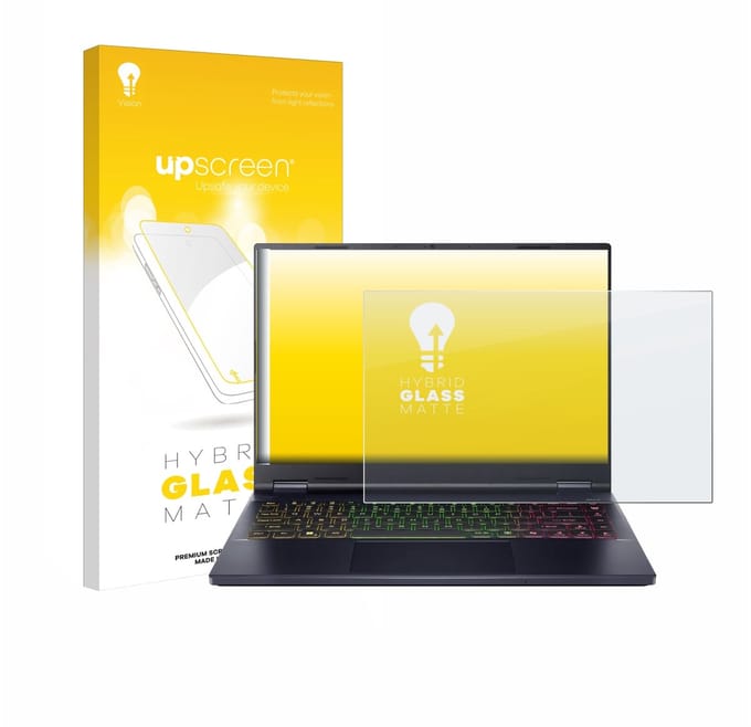 upscreen - Screenprotector voor Acer Predator Helios Neo 14 AI - Folie Beschermfolie Beschermglas matte