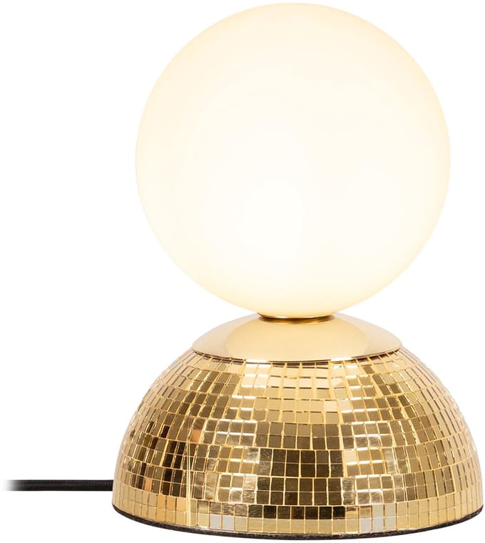 Lucide GLITZER - Tafellamp - Ø 14 cm - 1xG9 - Goud - Essential
