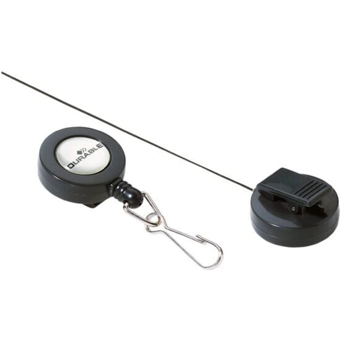 DURABLE Retractable reel with keyring