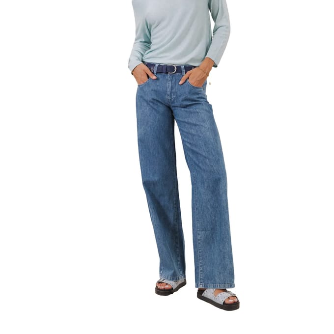 Vrouwen wide leg jeans Freeman T Porter Agatha