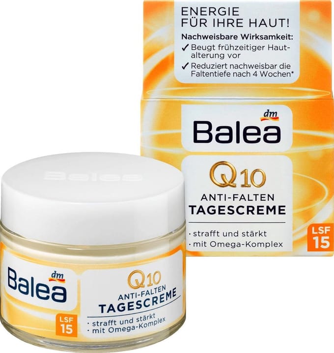 Balea Balea Q10 Anti-Rimpel Beschermende Dagcrème SPF15 (50 ml)