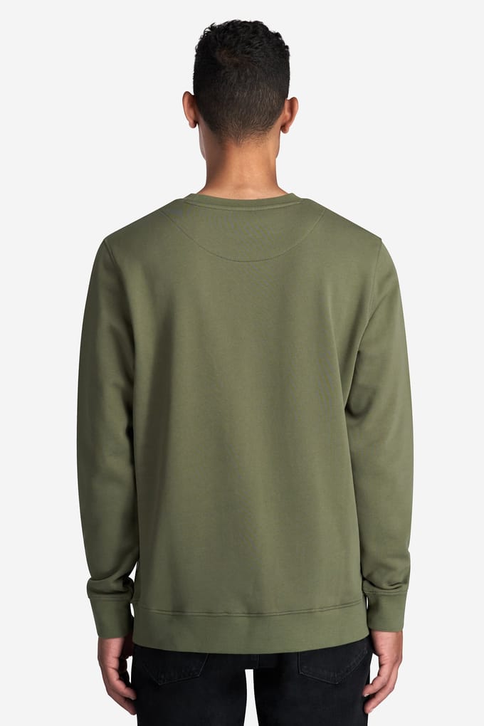 A-DAM Sweatshirt Angry Archie Green Größe: L | Pullover Outlet | Herren | Grün