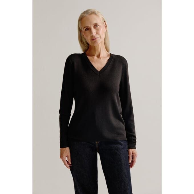 Josephine & Co Astrid Sweater Black Größe: M | Pullover Outlet | Damen | Schwarz