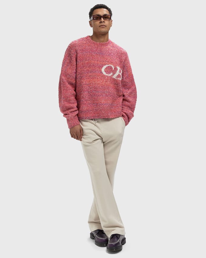 BOUCLE CB LOGO SWEATER