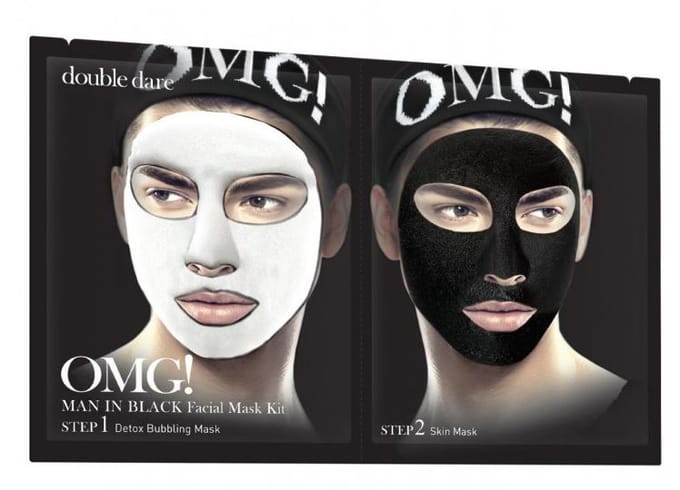 Double Dare Masker OMG! Man in Black Facial Mask Kit Mask