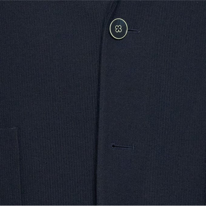 R2 - Jas Donkerblauw R2 Ribcord Jersey Jackets Donkerblauw 130.jacket.011