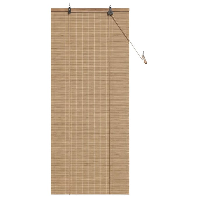 vidaXL - Rolgordijn - Bruin - 40 - x - 160 - cm - Bamboe