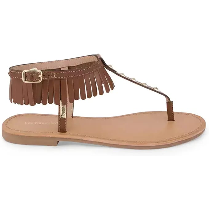 Leren sandalen van Hataly