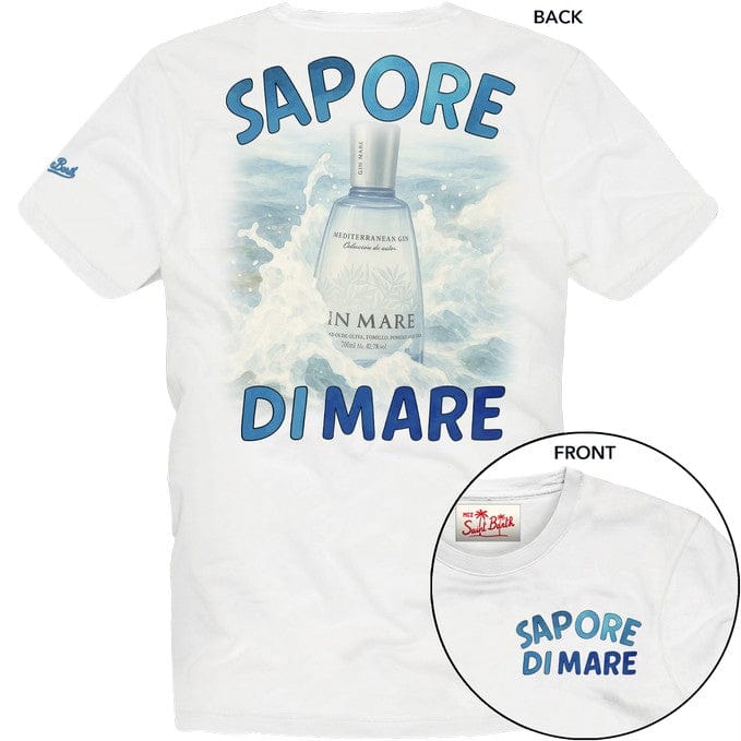 mc2 saint barth T-shirt met voor- en achterprint PRL0002-04450L