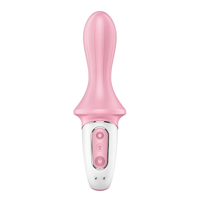 Satisfyer, vibrator, anaal vibrator, 'Air Pump Booty 5 Connect App', 18 cm, met app, opblaasbaar