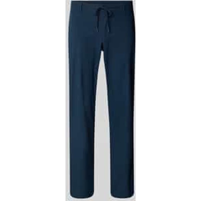 Slim fit broek met tunnelkoord, model 'LERO'