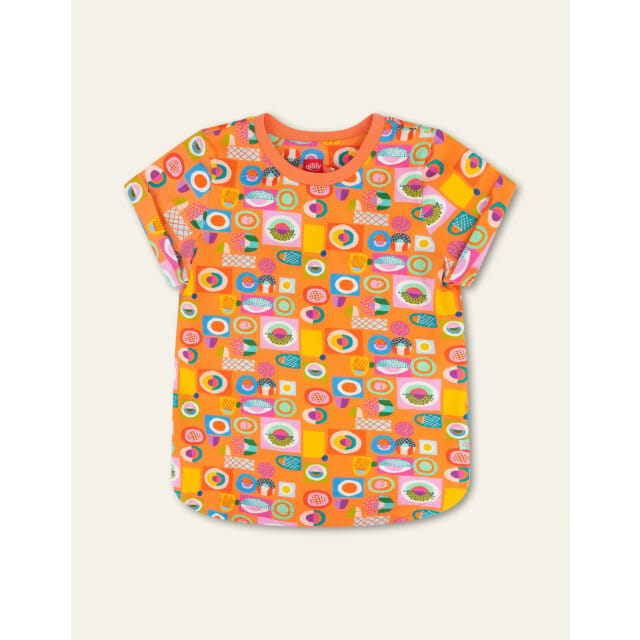 Oilily Terrific - T-Shirt - Meisjes - Roze - 74/12m