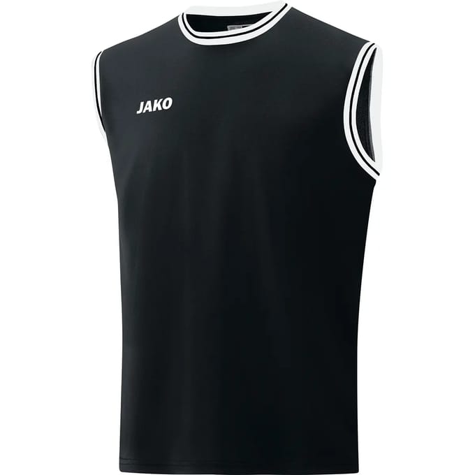 Jako Center 2.0 Basketbalshirt Heren - Wit / Zwart | Maat: M