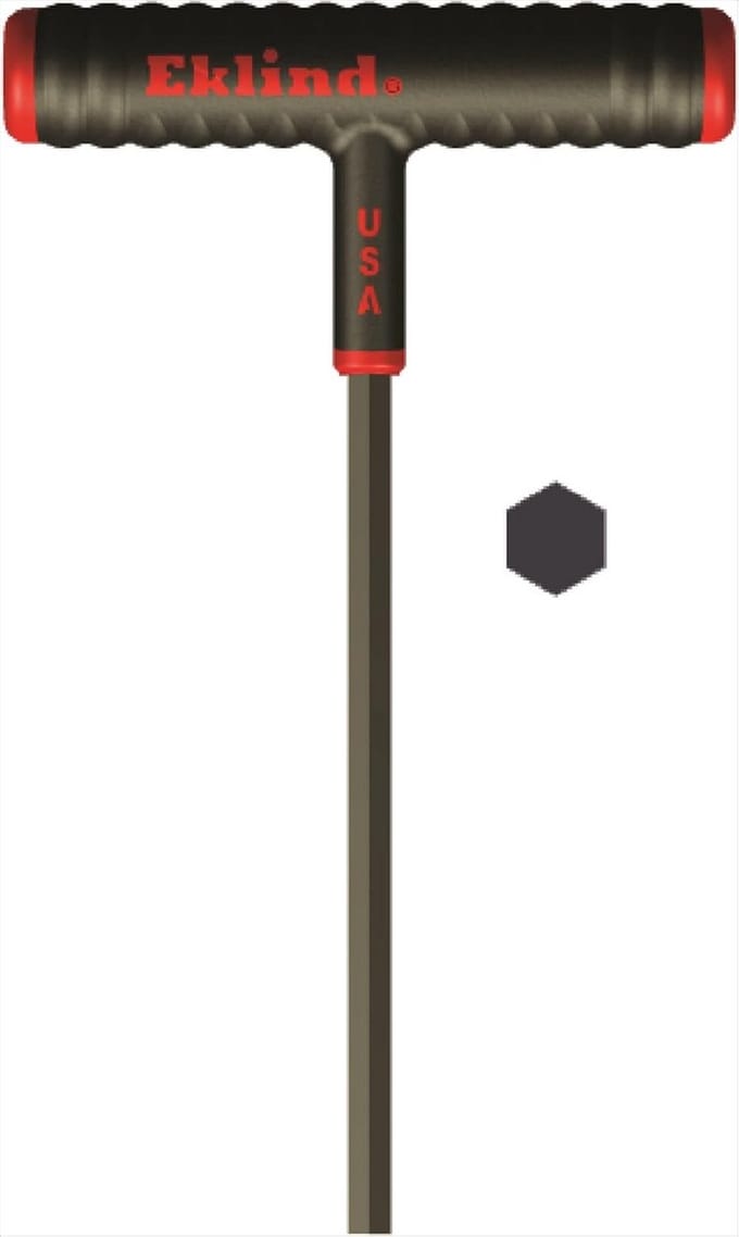 1/8 Inch Power-T T-handvat Hex T-sleutel Inbussleutel